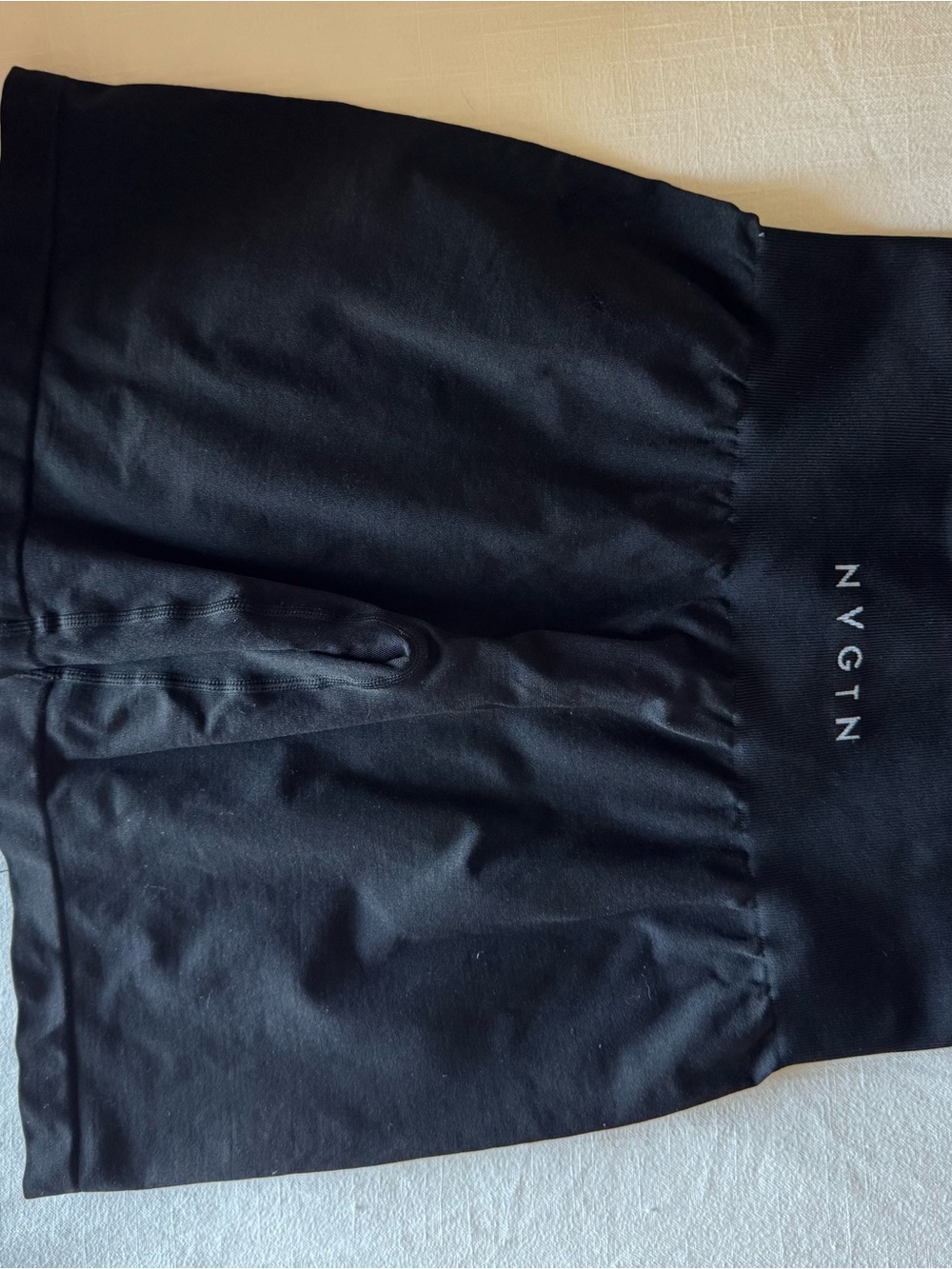NVGTN High-Waist Black Women’s shorts - Picture 2 of 5